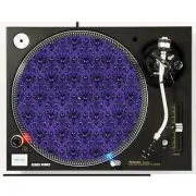 DJ Haunted #1 Slipmat Turntable 12" LP Record Player, DJ Audiophile