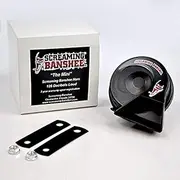 Screaming Banshee Mini Banshee Horn Kit, 126dB, Universal Upgrade for Most Motorcycles, Compact and Louder than most American and metric OEM, Easy Installation, 2 Year Warranty