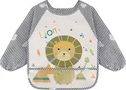 Vancle Baby Bibs with Sleeves, Waterproof Long Sleeve Bib Unisex Feeding Bibs Apron for Infant Toddler