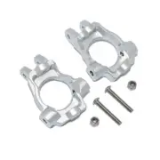 GPM Racing Aluminum Front C-Hubs Silver : Losi Lasernut U4