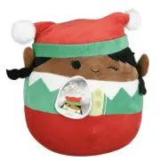 Squishmallows Emani Girl Elf 12” Christmas Soft Pillow Plush
