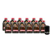 12L Motul 8100 X-CLEAN + 5W30 Wix XP Filter Motor Oil Change Kit API SN/CF