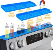 Stove Top for Shelf Silicone,30 Inch Magnetic over the Stove Spice Rack of Shelf