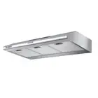 Devanti Fixed Range Hood Rangehood Stainless Steel Kitchen Canopy 90Cm 900Mm sil