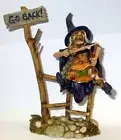 Neil Eyre EyreDesigns Halloween Witch Picket Farm Horse Fence Pumpkin sling shot