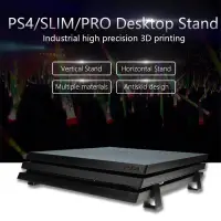 在飛比找露天拍賣優惠-全新黑色PlayStation4 PS4 PRO專用臥式支架