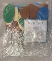 Kaplan Early Learning River Rocks - set of 16