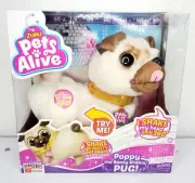 Zuru Pets Alive Poppy The Booty Shakin' Pug New