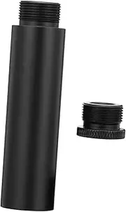 UPKOCH Mic Stand Extension Tube Aluminum Alloy Extension Rod for Desk Stand Compatible with Boom Arms Shock Mounts and Microphones Durable and Lightweight Design