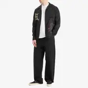 Maharishi Crow & Heron Embroidered Shirt