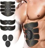 Muscle Toner, LZLRUN Abdominal Toning Belt, EMS Abs Trainer Wireless Body Gym Workout Home Office Fitness Equipment for Abdomen/Arm/Leg Training Men Women