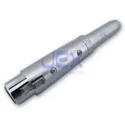 Female 3-Pin XLR to Female 1/4" 6.35mm Jack Connector Audio Adapter PRO