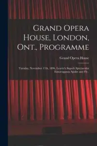 在飛比找博客來優惠-Grand Opera House, London, Ont