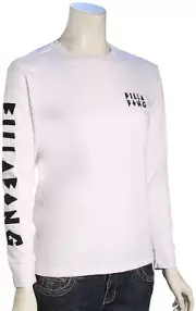 Billabong Tribe Billabong LS Women's T-Shirt - White - New