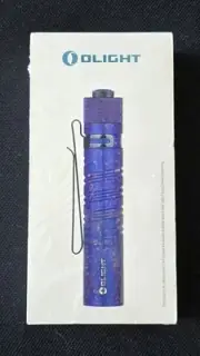 Olight i5R EOS Ice Flower Periwinkle Ti Limited Edition Only 4000 Made