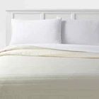 Room Essentials Satin Quilt Twin/XL Ivory