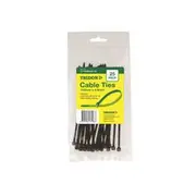 Tridon Cable Ties - Black, 150mm, 25pk, 4mm, CT154BKCD-25