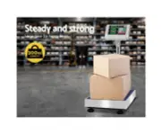 300kg Commercial Digital Platform Scale Electronic LCD Display & Stainless Steel