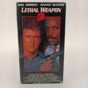 LETHAL WEAPON 2 Brand New 1991 VHS Tape Factory SEALED Mel Gibson Danny Glover