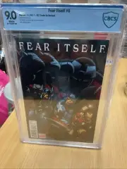 FEAR ITSELF #6 McGUINNESS DC TRADE IN THREE AVENGERS VARIANT COVER CBCS 9.0