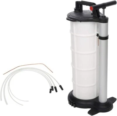 9L Fluid Extractor Pump Waste Oil Manual Suction Vacuum Fuel Car Boat Transfer