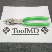 Snap-on Tools USA NEW GREEN Soft Grip 9" Wire Terminal Crimping Tool 29ACF