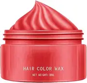 Instant Colored Hair Wax - Temporary Color Hair Wax Dye | Temporary Hair Dye Wax Color Hair Cream | Temporary Silver Gray Hair Color Wax for Men, Adults, All Ages, Friends, Beautician, Hairdresser