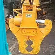 Excavator Hydraulic Crusher & Grapple – Cutting Shear for Forestry, Land Clearing & Demolition Projects