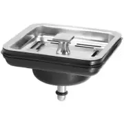 Kitchen Sink Sink Strainer Plug Stainless Steel Features Minutes Sealing