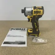 DEWALT 20V MAX XR Impact Driver, Brushless, 1/4", 3-Speed, Bare Tool Only DCF845