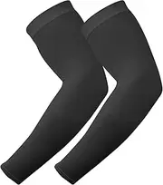 [TZ Promise] Women Men Sun UV Protection Arm Sleeves, Cooling Compression Arm Cover for Sports