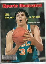 SPORTS ILLUSTRATED MAGAZINE---FEBRUARY 17 1975----DAVE MEYERS COVER