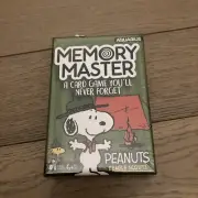 Peanuts Beagle Scouts Memory Master Snoopy Card Game, NEW SEALED, Ages 6+