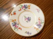 New COXON BELLEEK (USA) Floral Bouquet D-1025 Saucer(s) for Demitasse Coffee Cup
