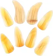 KAILIKETIY 8 Pack Guzheng Finger Nail Protectors Craftsmanship Comfortable Fit Suitable for Guzheng and Other String Instruments