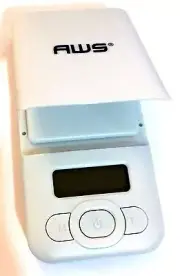 Brand New Mini Digital Pocket Scale Weight 600g x 0.1g Scales AWS V2-600 (WHITE)