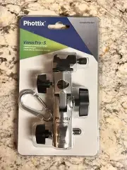 Phottix Varos Pro S - Shoe Umbrella Holder Multi-Function Flash PH87200 NEW