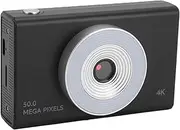 Digital Camera, 4K HD Kids Camera with Fill Light, Anti Shake 48MP 8X Zoom Compact Portable Digital Cameras for Kid Student (Black)