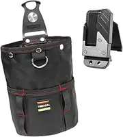 Tool Pouch with Belt Clip Compact Tool Holder Detachable Waist Tool Bag