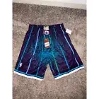 Mens Mitchell & Ness Charlotte Hornets Basketball Shorts Size Large