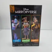 McFarlane Disney Mirrorverse Combo pack Aladdin's Genie, Scrooge Mcduck, Goofy.