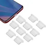USB Port Cover,USB C Anti Dust Soft Silicone Protectors | Phone Dust Cover for Any USB Type C Charging Port, Smartphone Protection Accessories