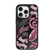 iPhone 16 Pro Mirror Case MagSafe Compatible Happy Vibes Collage