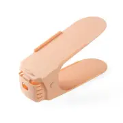 US (Pink)Shoe Stacker Thickened Double Layer Shoe Slots Space Saver With 4 Adjus