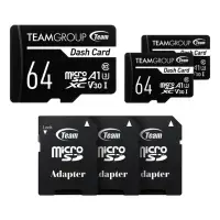 在飛比找momo購物網優惠-【TEAM 十銓】3入組-Dash Micro 64GB S