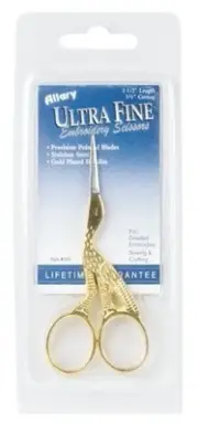 Ultra Fine Stork Embroidery Scissors 3-1/2"