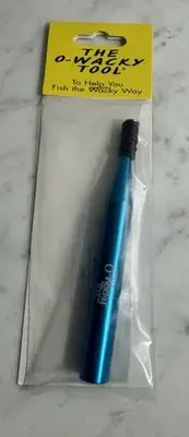 Wacky Rig O-Ring Tool for Senkos & Stick Baits (w/ 10 O-Rings)