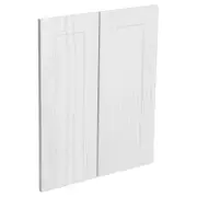 Kaboodle Provincial White Alpine Corner Wall Cabinet Door - 2 Pack