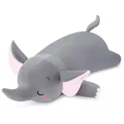 30'' Elephant Stuffed Animals – Stuff Animal Plush Toy for Kids Dark Grey