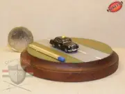 Mercedes Ponton W120 Taxi N-scale 1:160 vehicle Hand-painted Metal Model